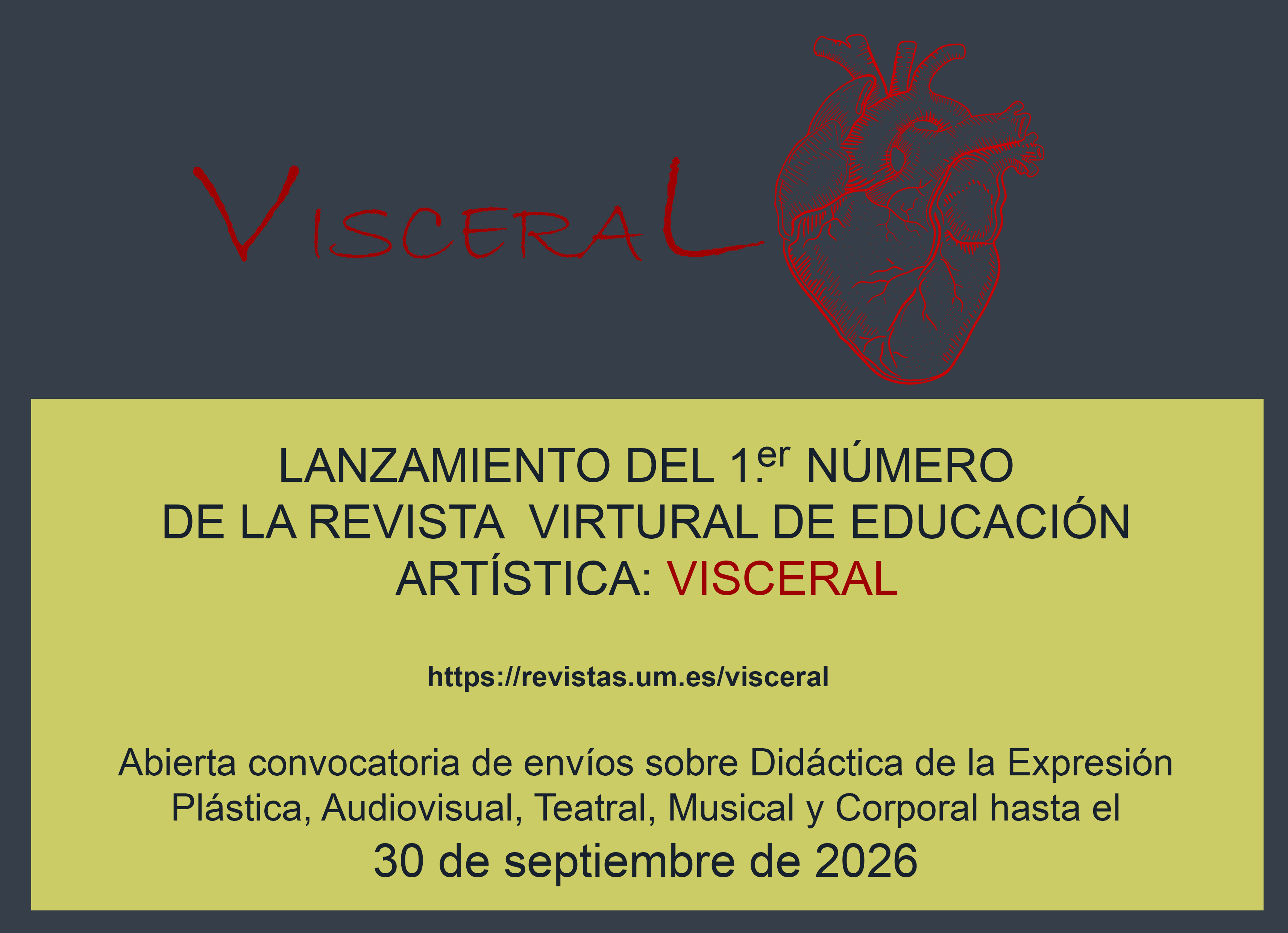 VISCERAL - llamamiento 1º número