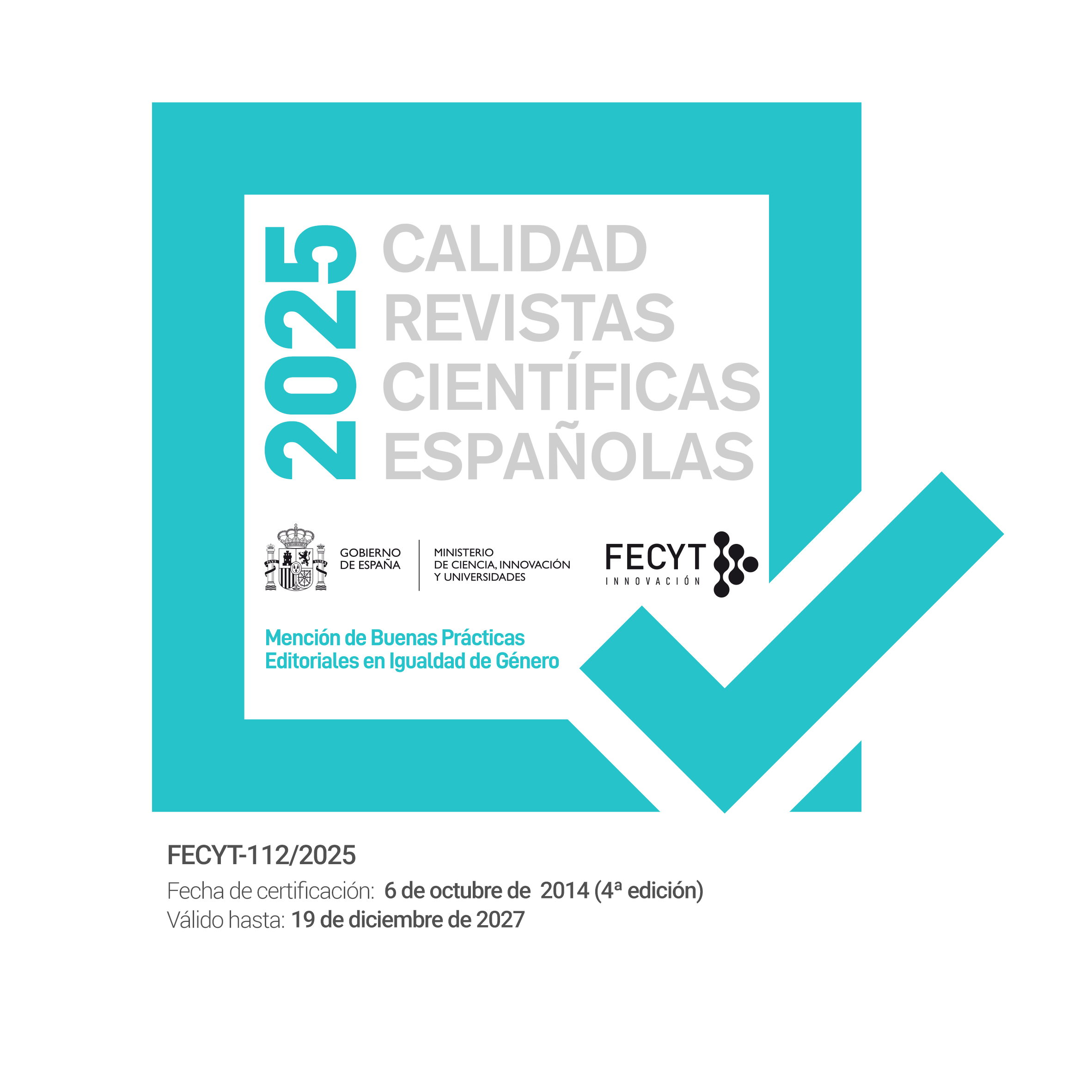 Sello FECYT 2025